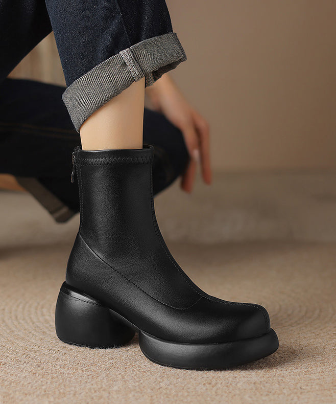 Classic Orthopedic Boots with Timeless Style