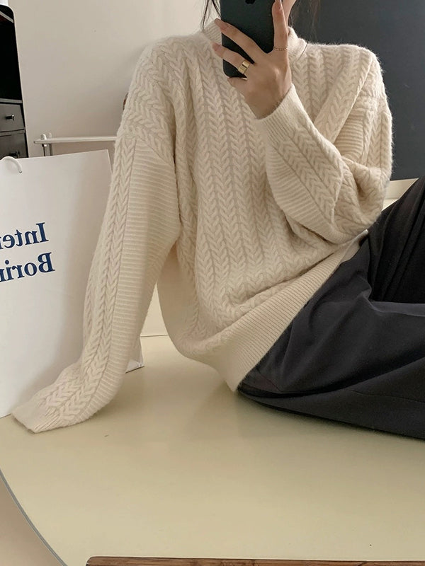 Beautifully Finished Sweater in a Timeless Design