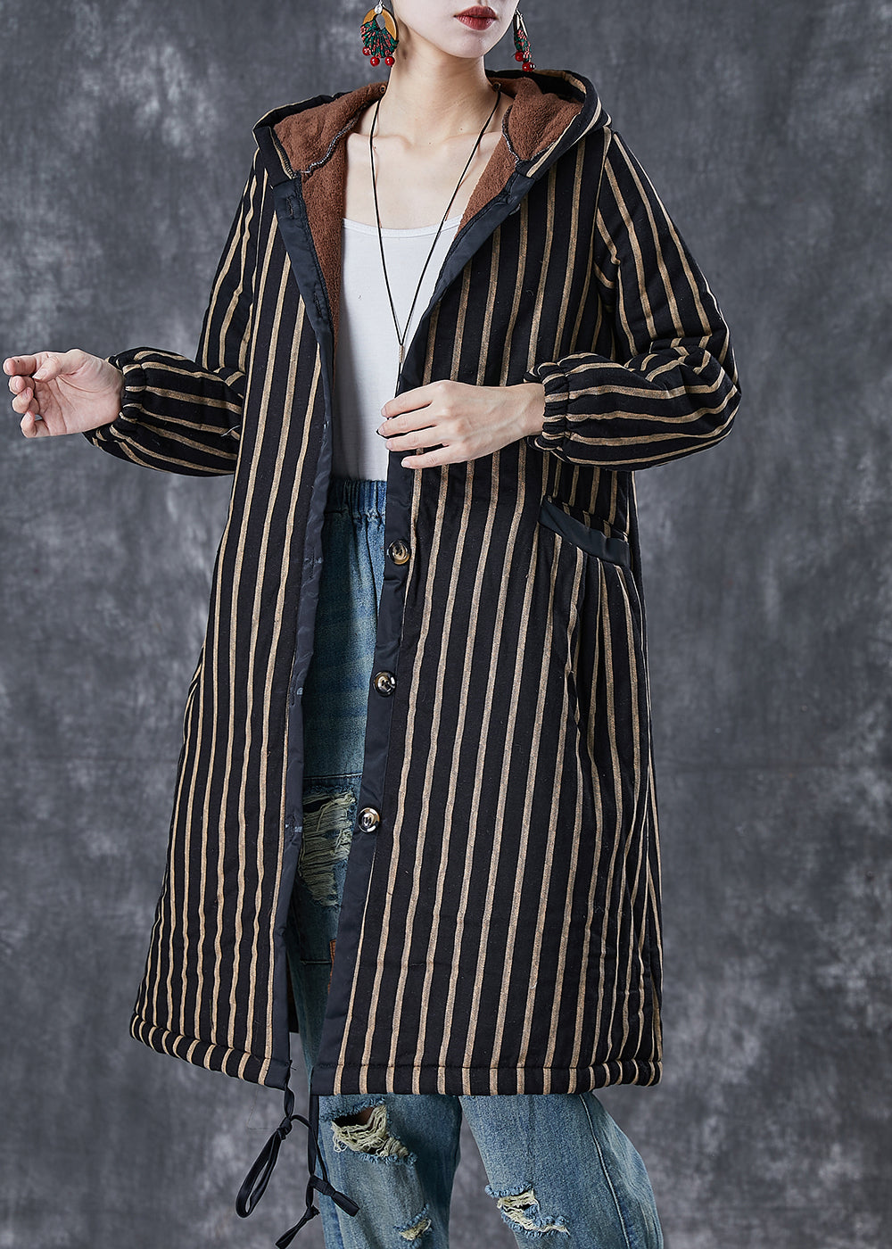 Classic Vintage Coat with a Flattering Fit