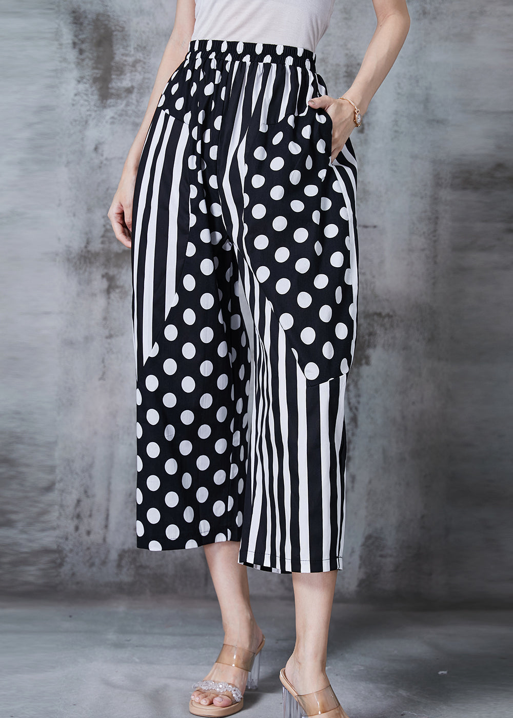 A Vintage Style Pants with Delicate Timeless Details