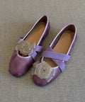 Chic Orthopedic Flats with Unique Design