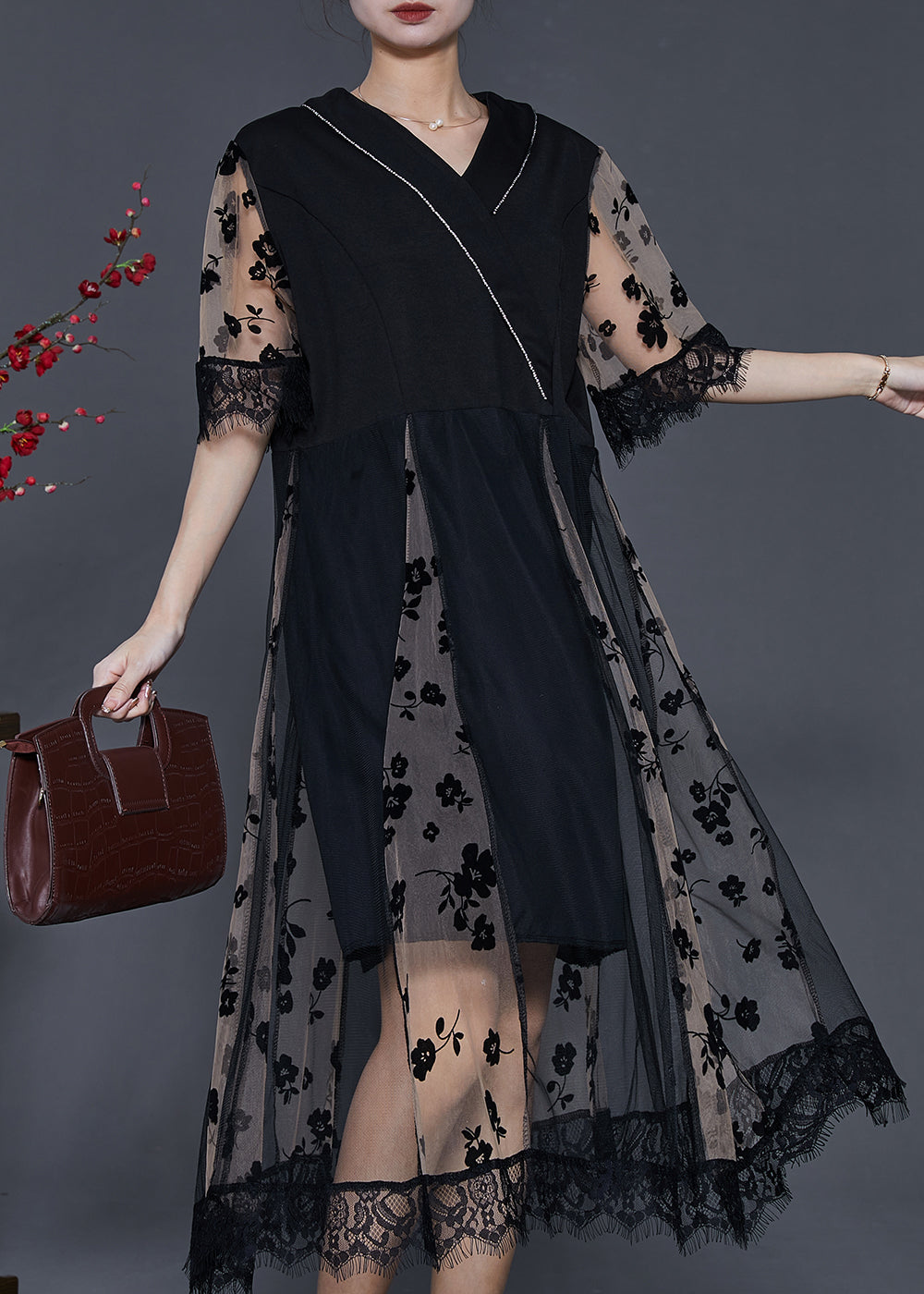 A Vintage Style Dress with Delicate Timeless Details