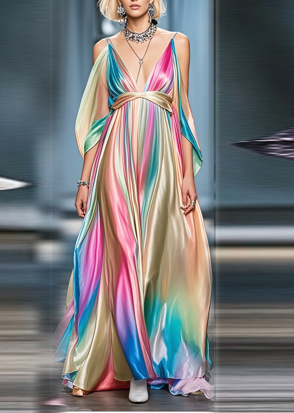Well Tailored Dress with a Graceful Silhouette