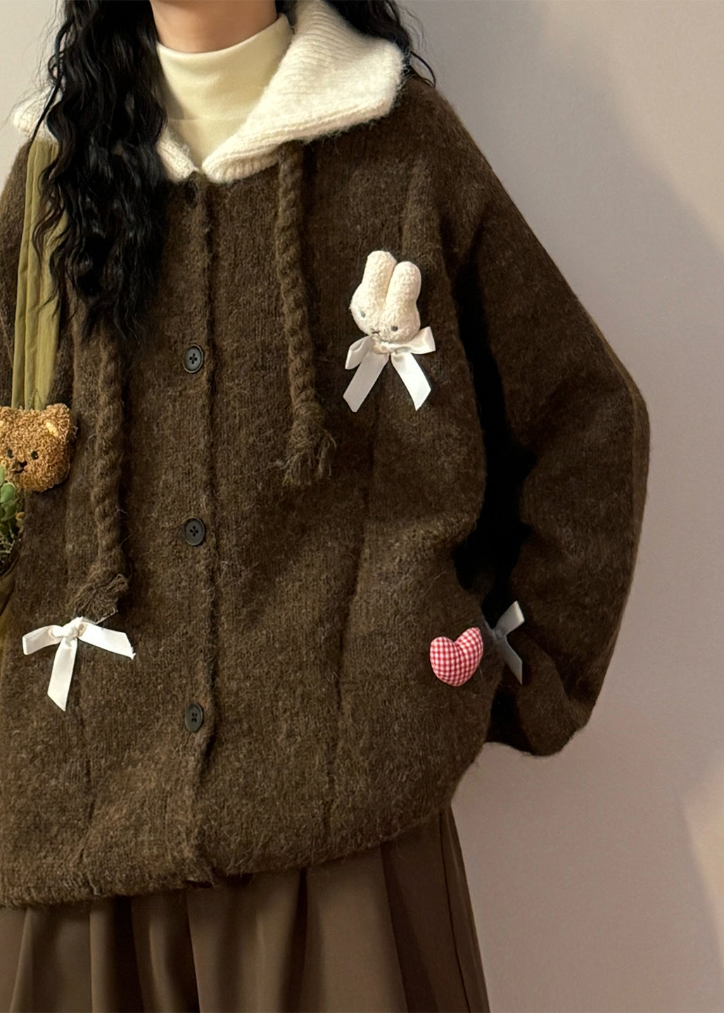 A Vintage Style Coat with Delicate Timeless Details