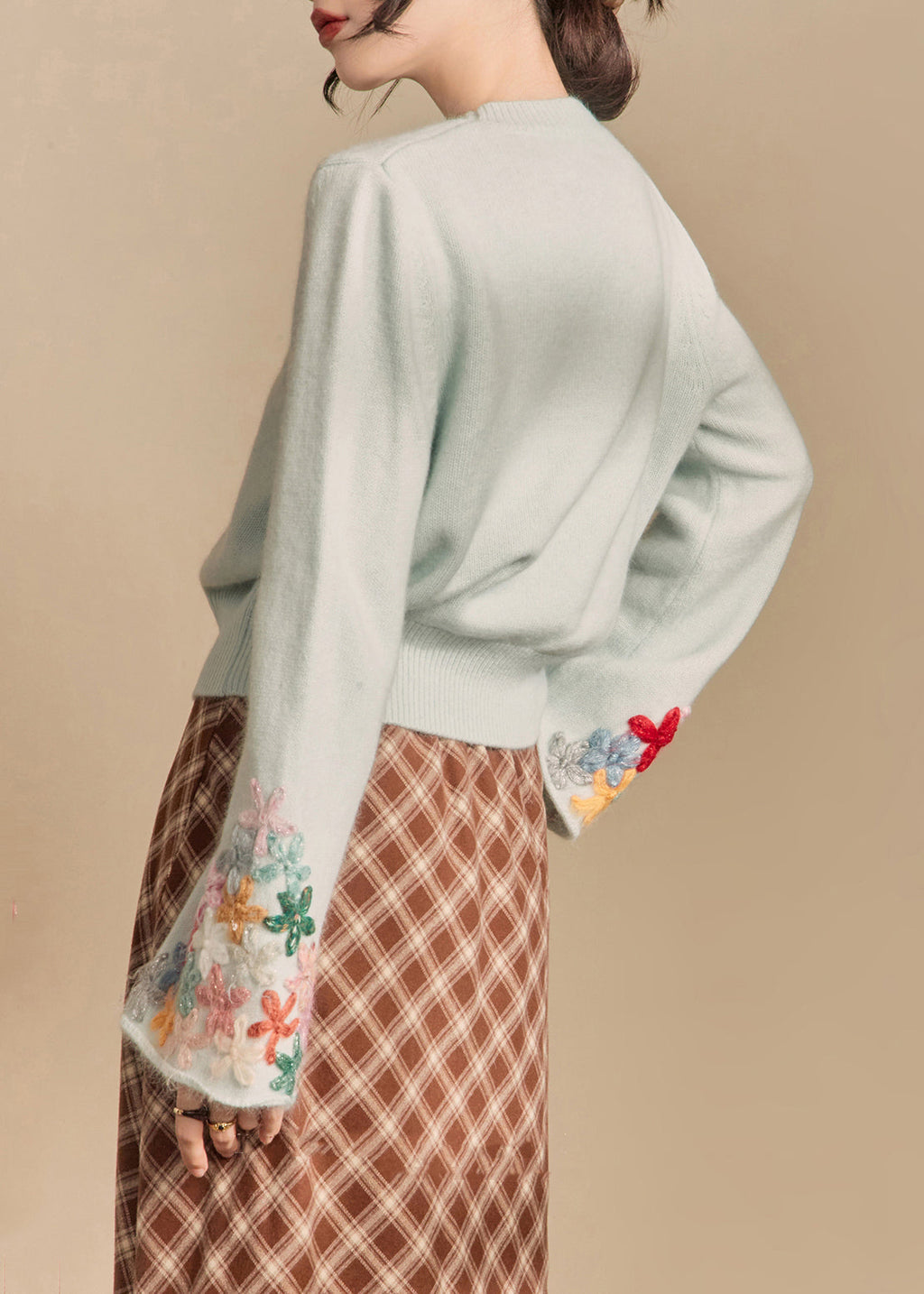 Vintage Inspired Sweater with a Contemporary Edge
