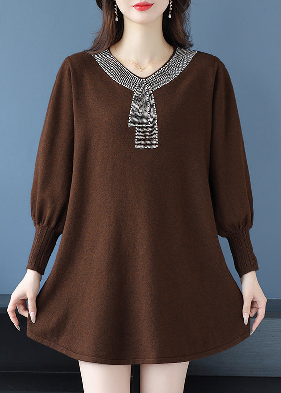 A Vintage Style Sweater with Delicate Timeless Details