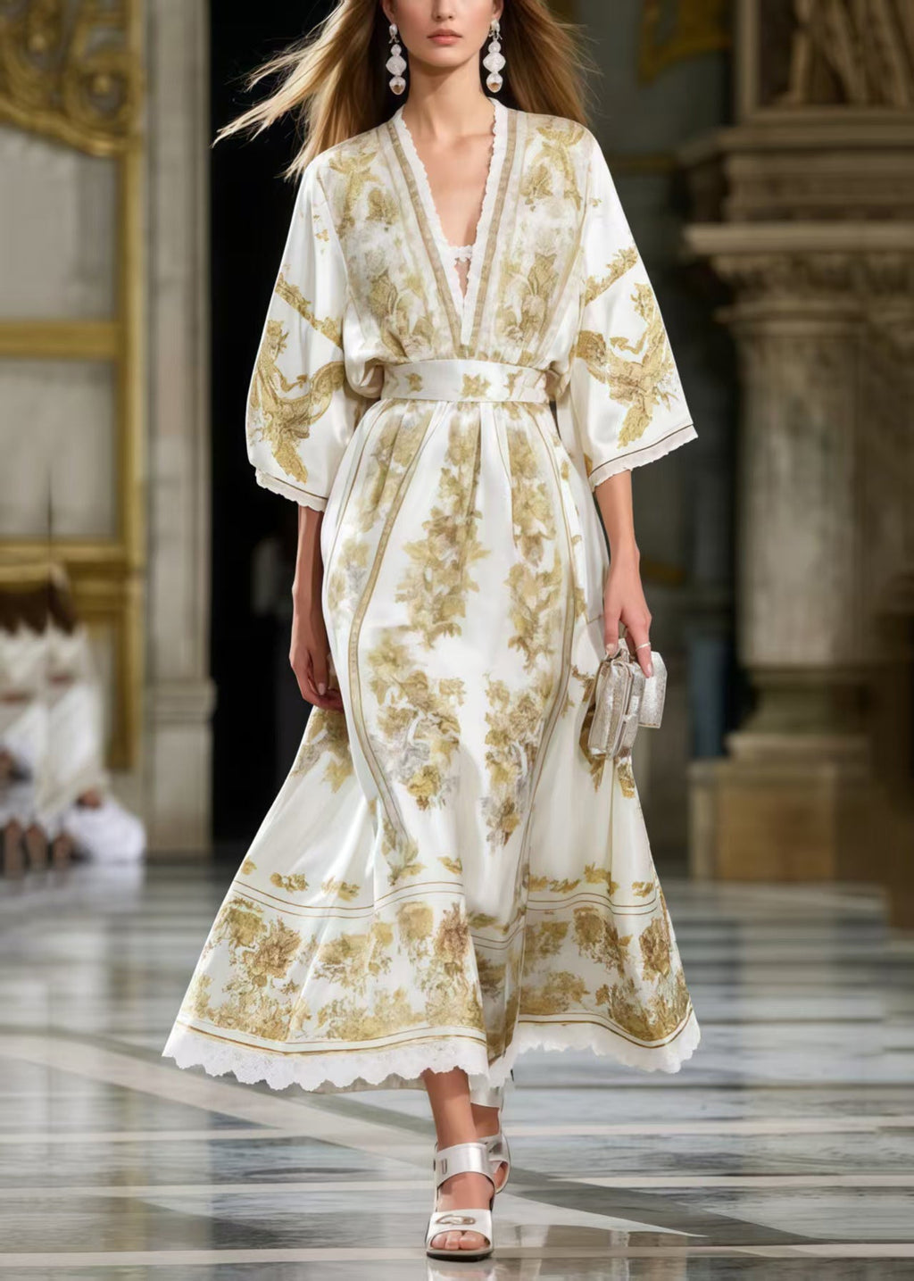 A Vintage Style Dress with Delicate Timeless Details