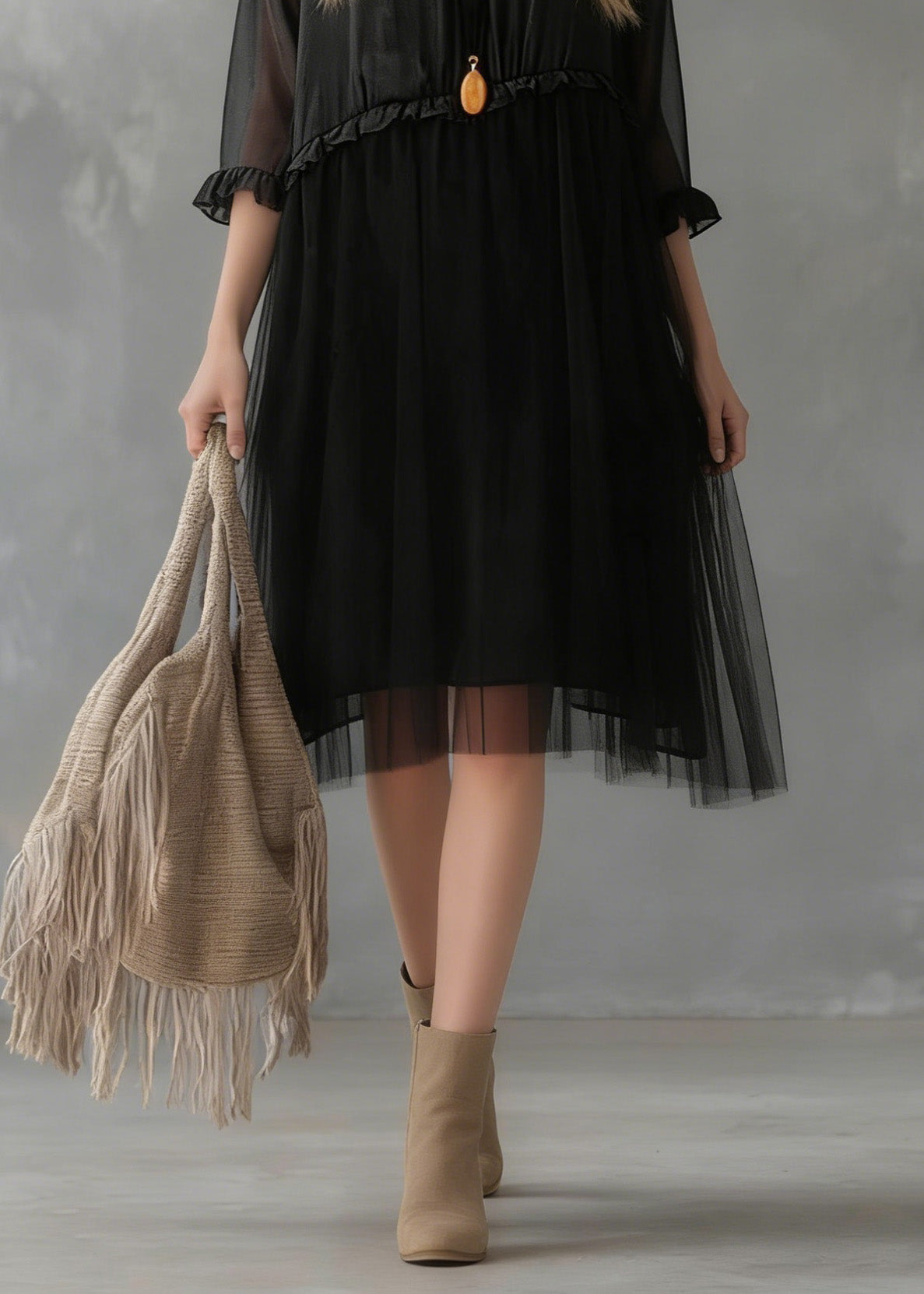 Classic Vintage Dress with a Flattering Fit