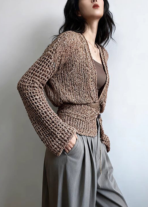 A Vintage Style Cardigan with Delicate Timeless Details