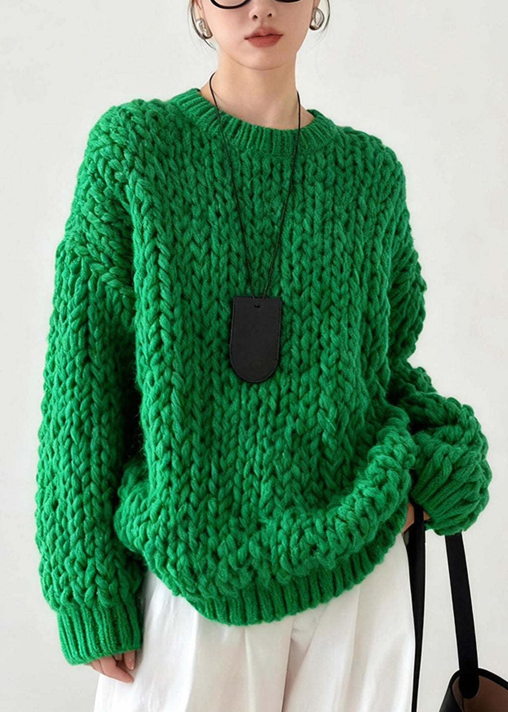 Classic Vintage Sweater with a Flattering Fit