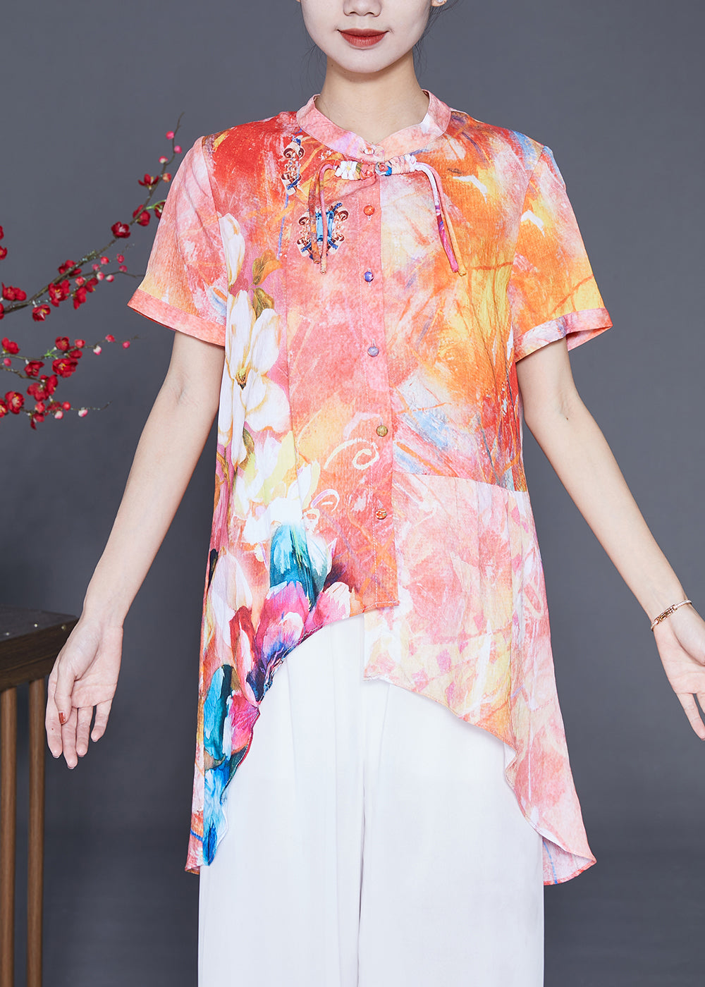 A Vintage Style Shirt with Delicate Timeless Details