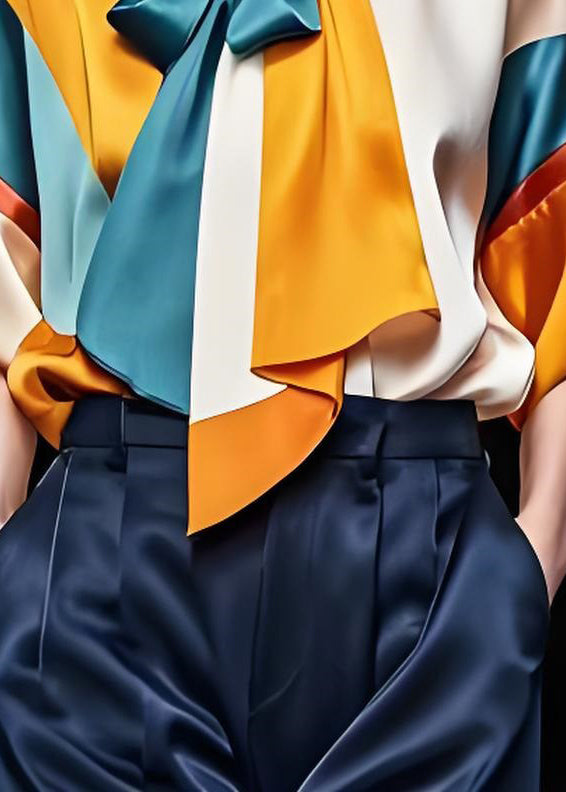Well Tailored Blouse with a Graceful Silhouette