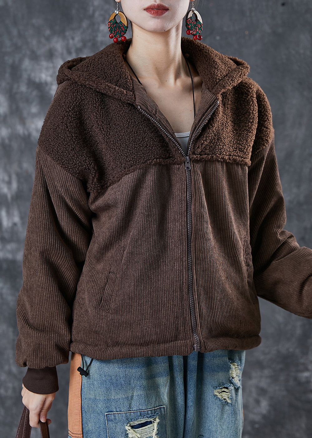 Classic Vintage Jacket with a Flattering Fit