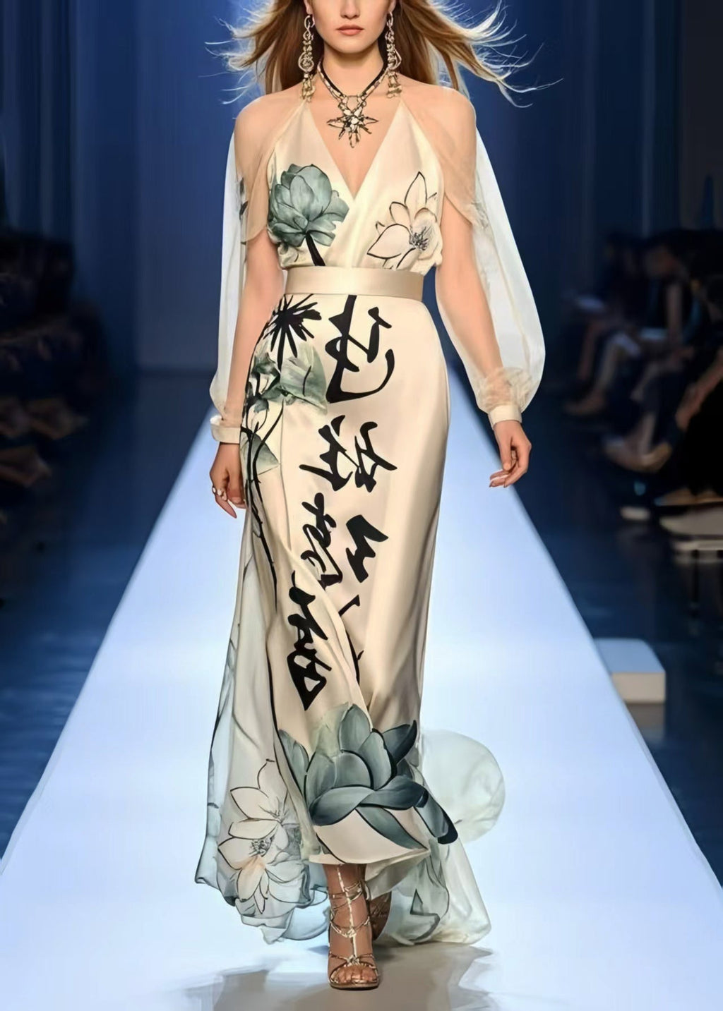 A Vintage Style Dress with Delicate Timeless Details