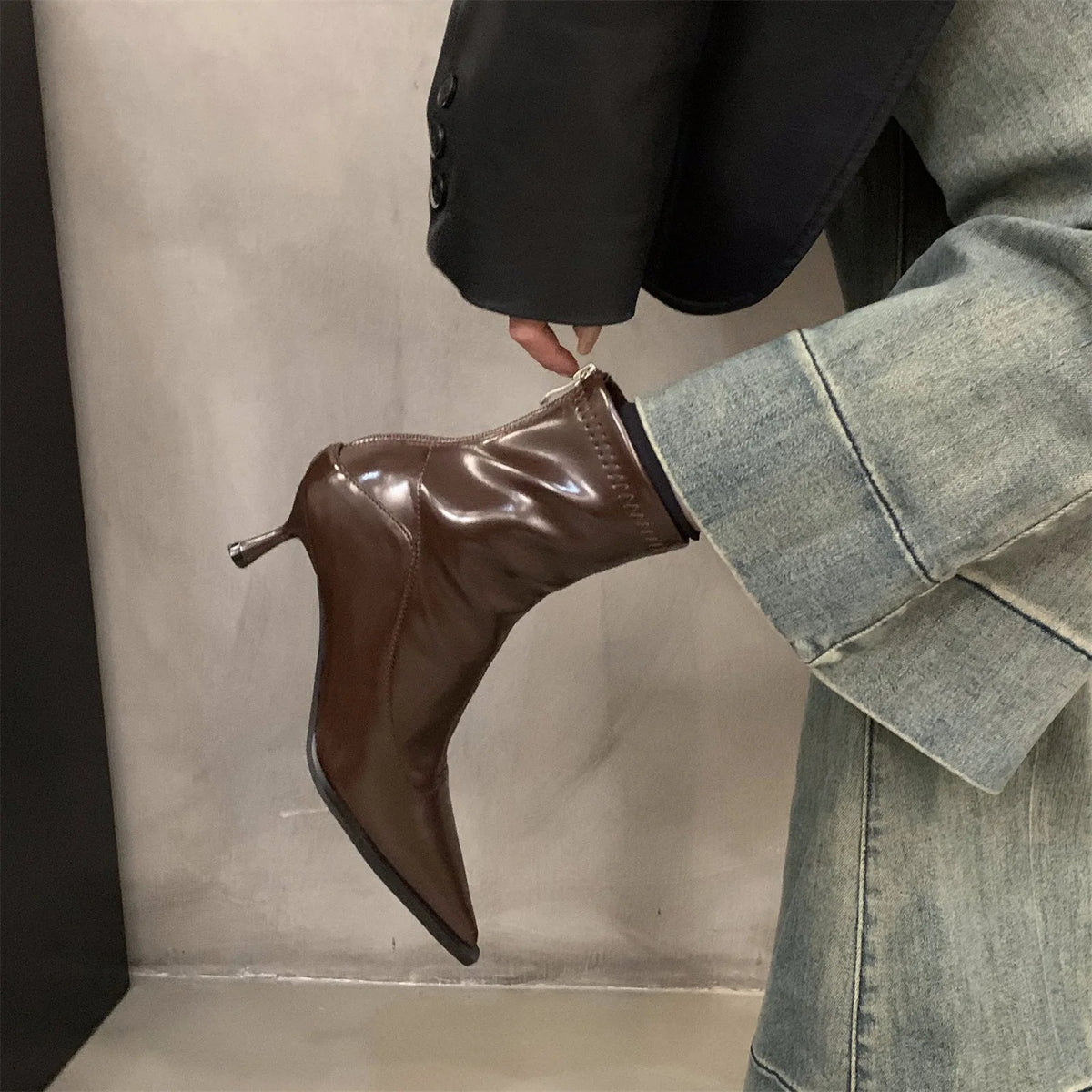 Classic Orthopedic Boots with Timeless Style