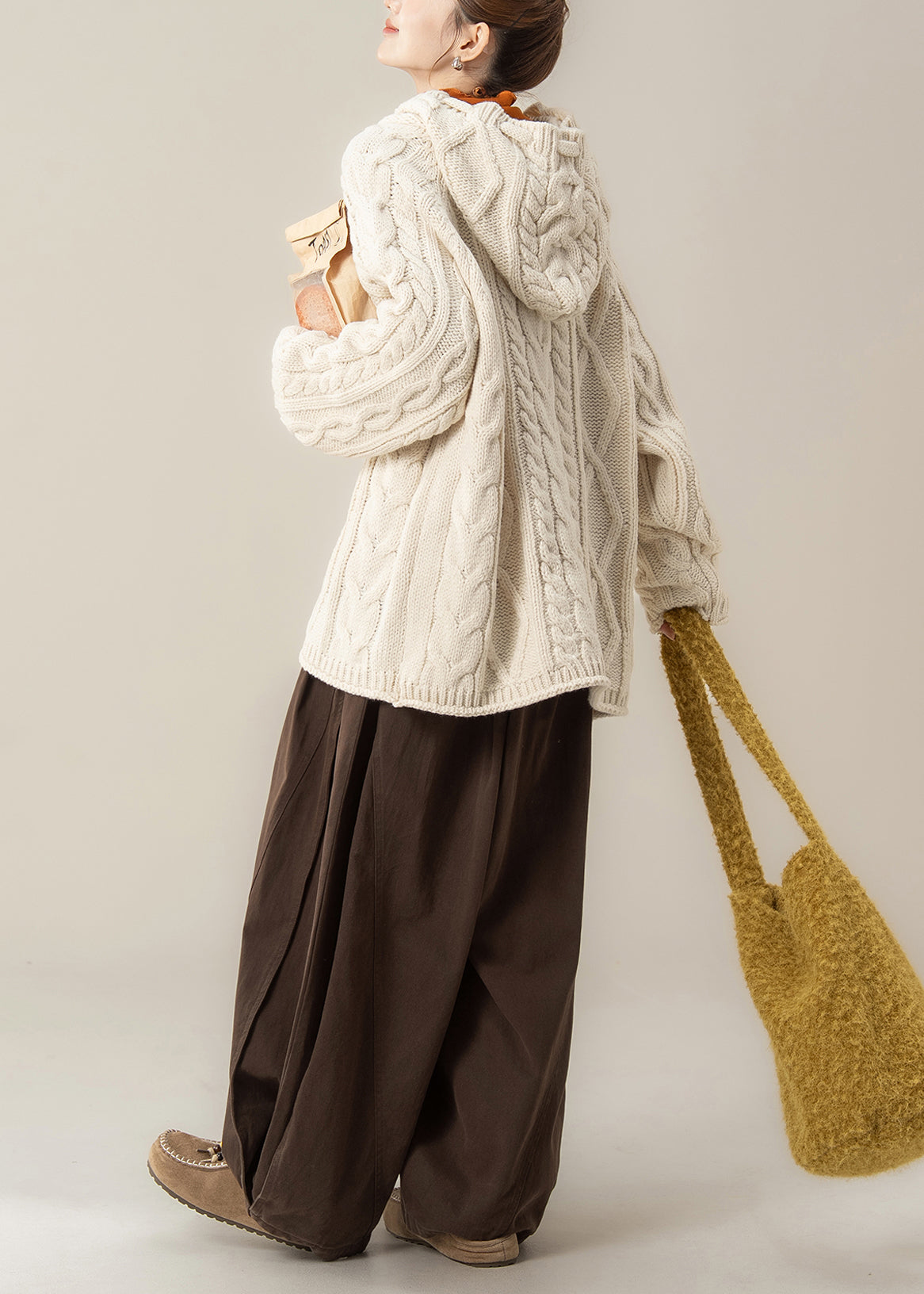 Vintage Inspired Sweater with a Contemporary Edge