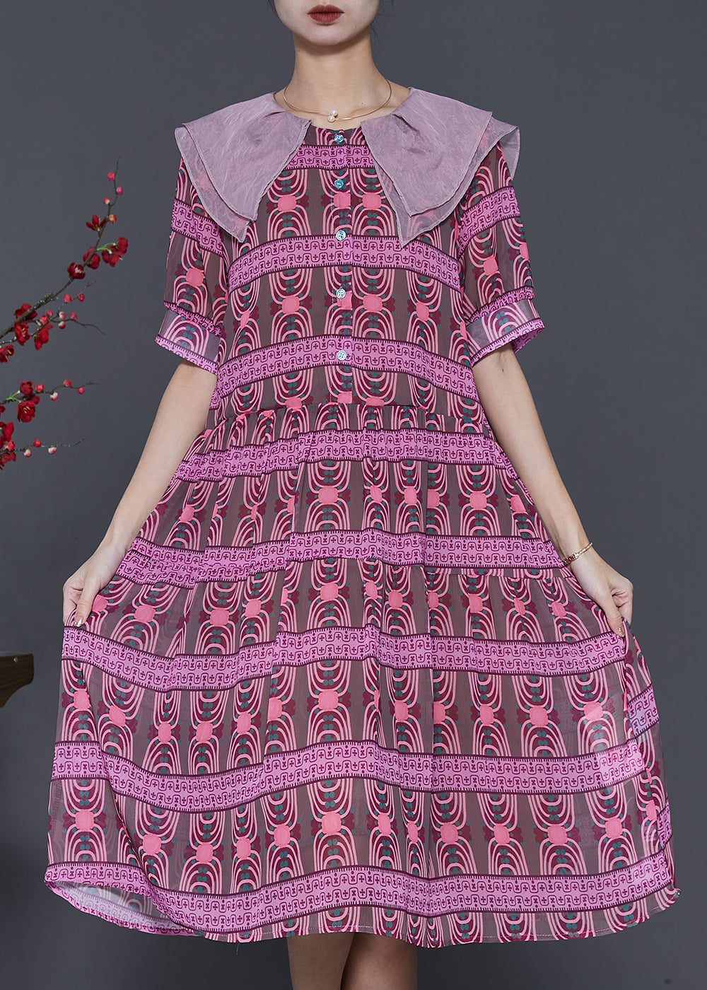 Elegantly Styled Dress for Everyday Wear