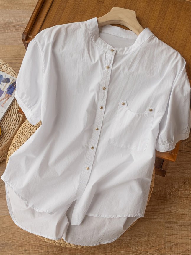 Classic Vintage Blouse with a Flattering Fit