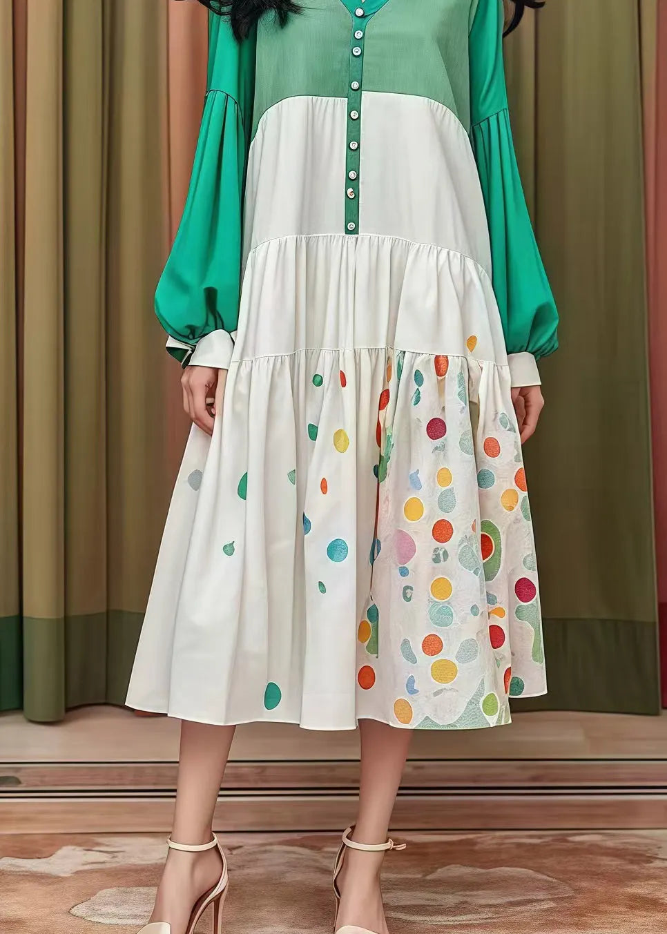 Beautifully Finished Dress in a Timeless Design