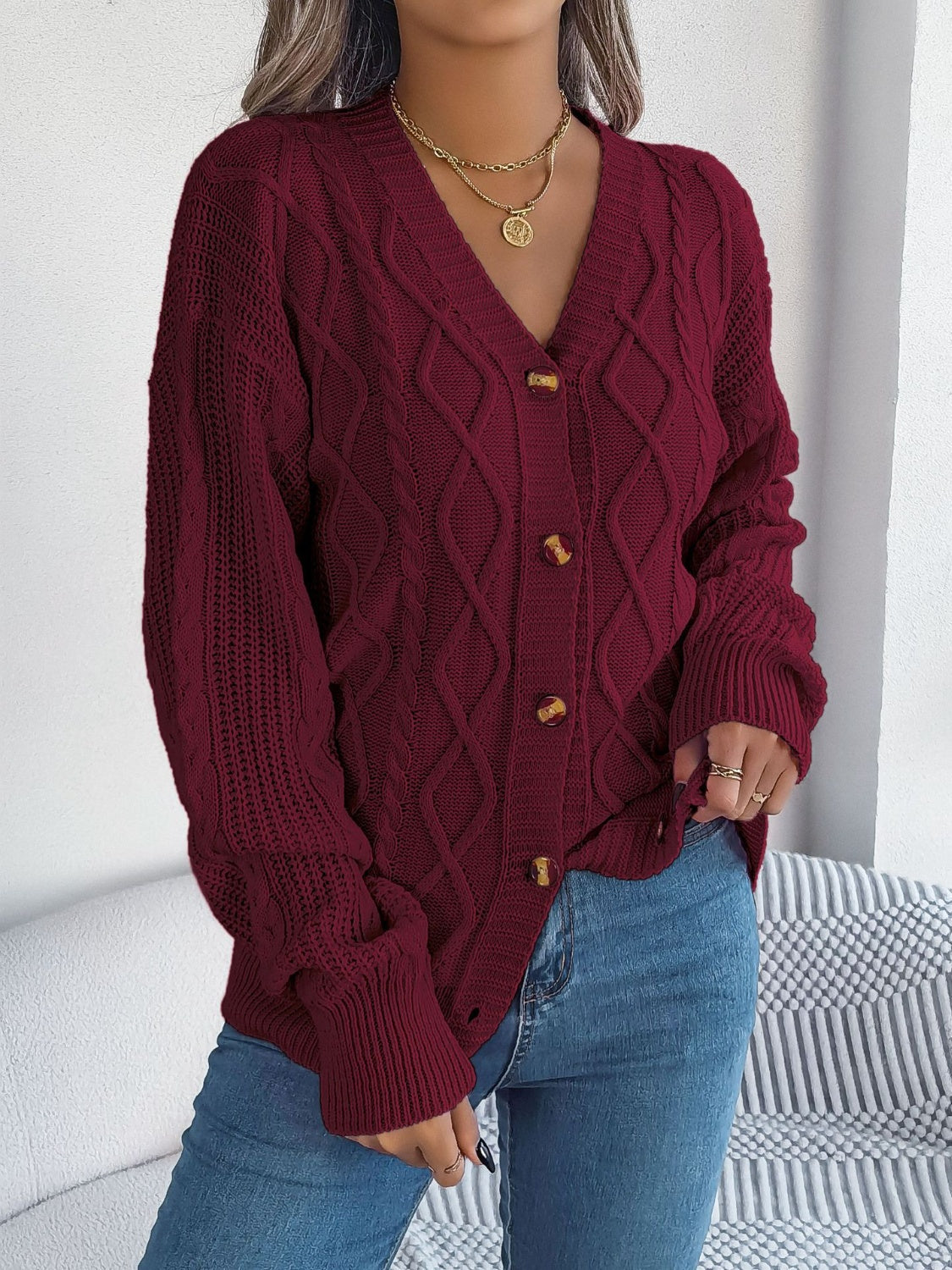 Beautifully Finished Cardigan in a Timeless Design