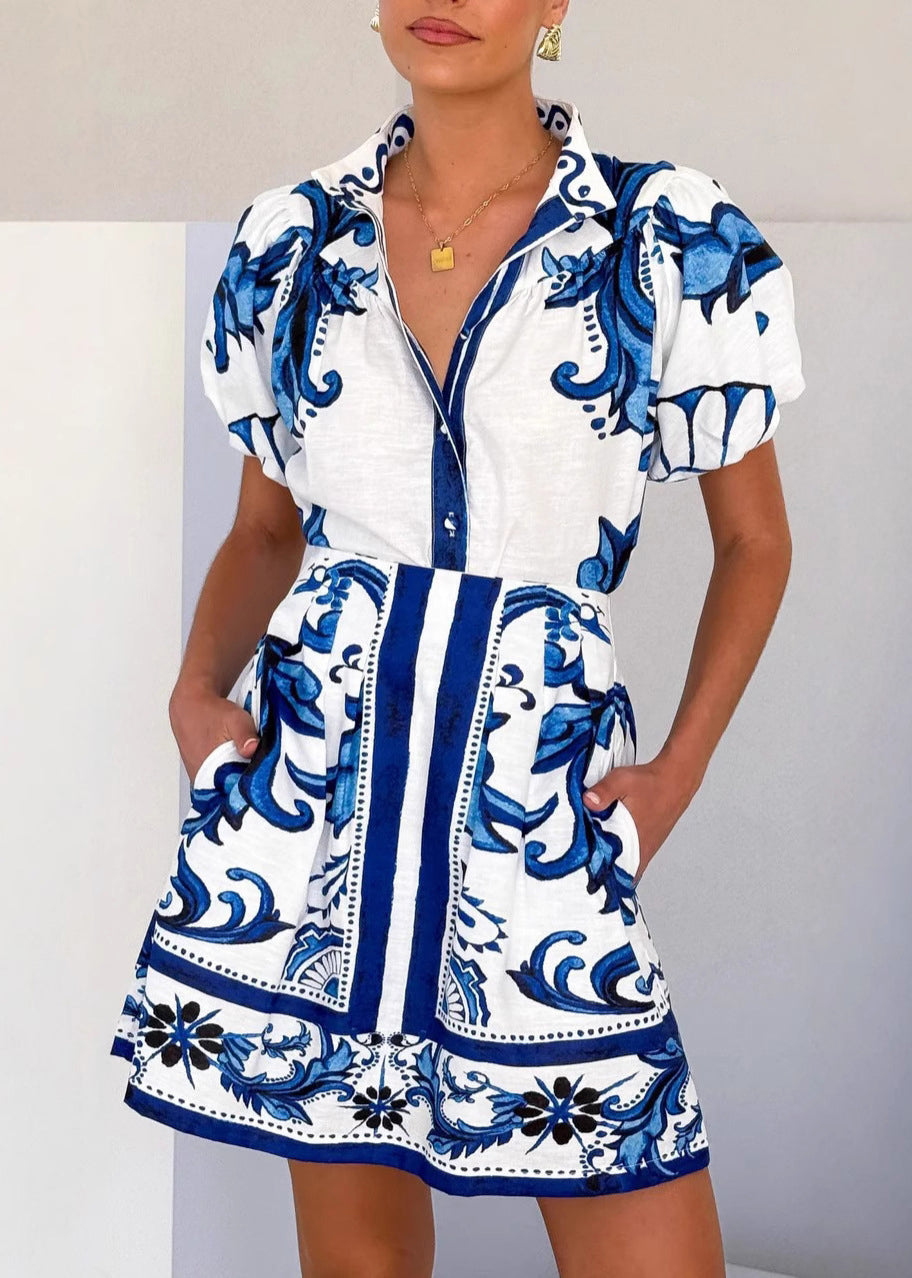 A Vintage Style Shirt with Delicate Timeless Details