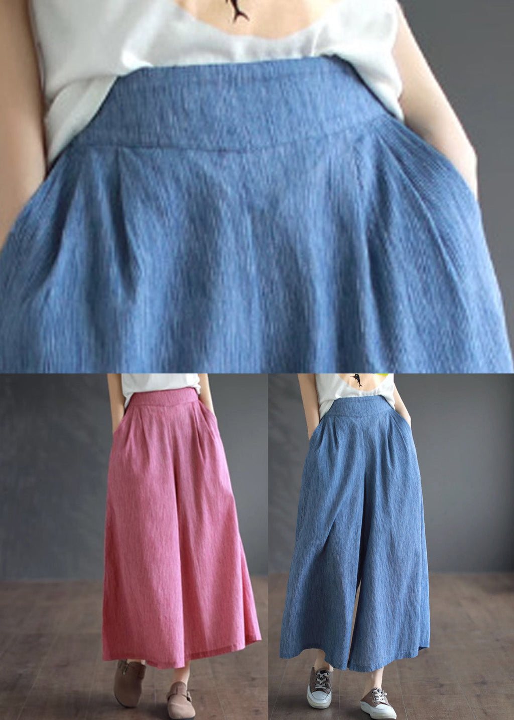 Well Tailored Pants with a Graceful Silhouette