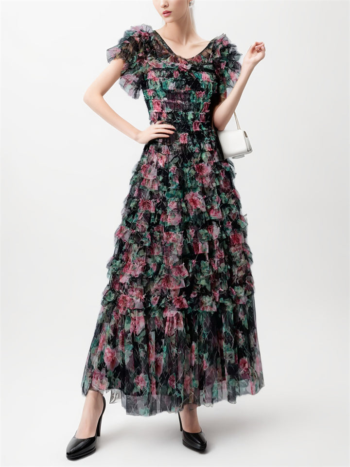 Classic Vintage Dress with a Flattering Fit