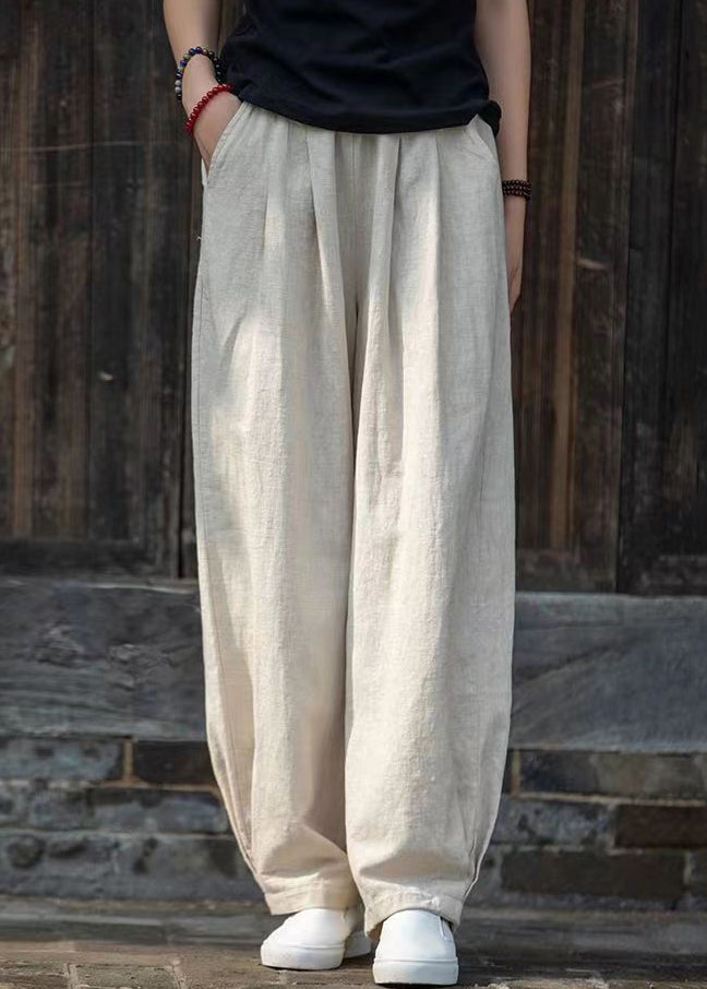 A Vintage Style Pants with Delicate Timeless Details