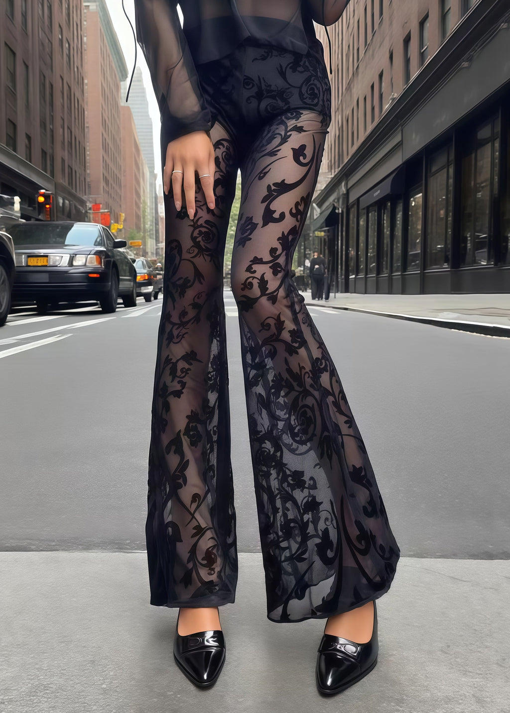 Classic Vintage Trousers with a Flattering Fit