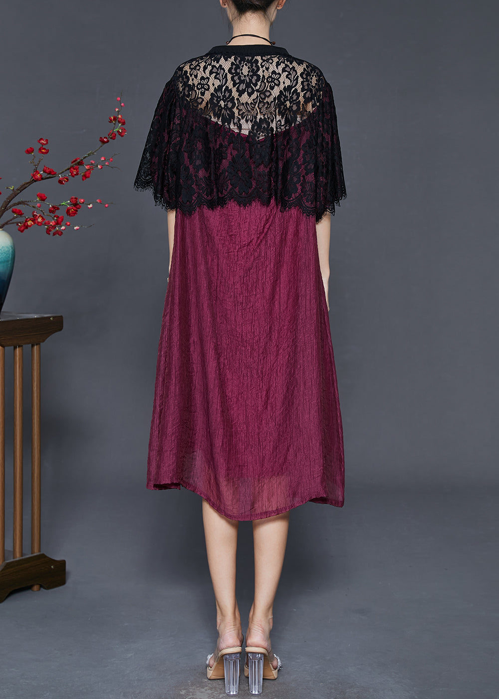 Classic Vintage Dress with a Flattering Fit