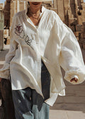 A Vintage Style Top with Delicate Timeless Details