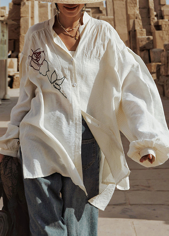 A Vintage Style Top with Delicate Timeless Details