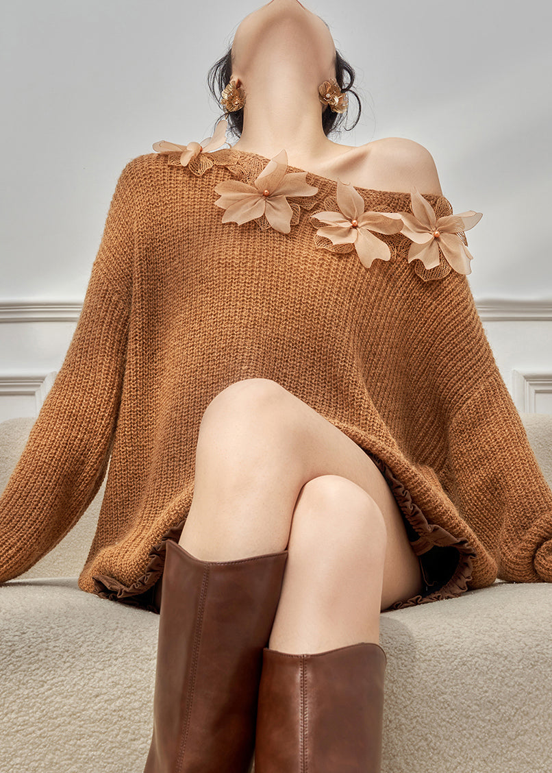 Vintage Inspired Sweater with a Contemporary Edge