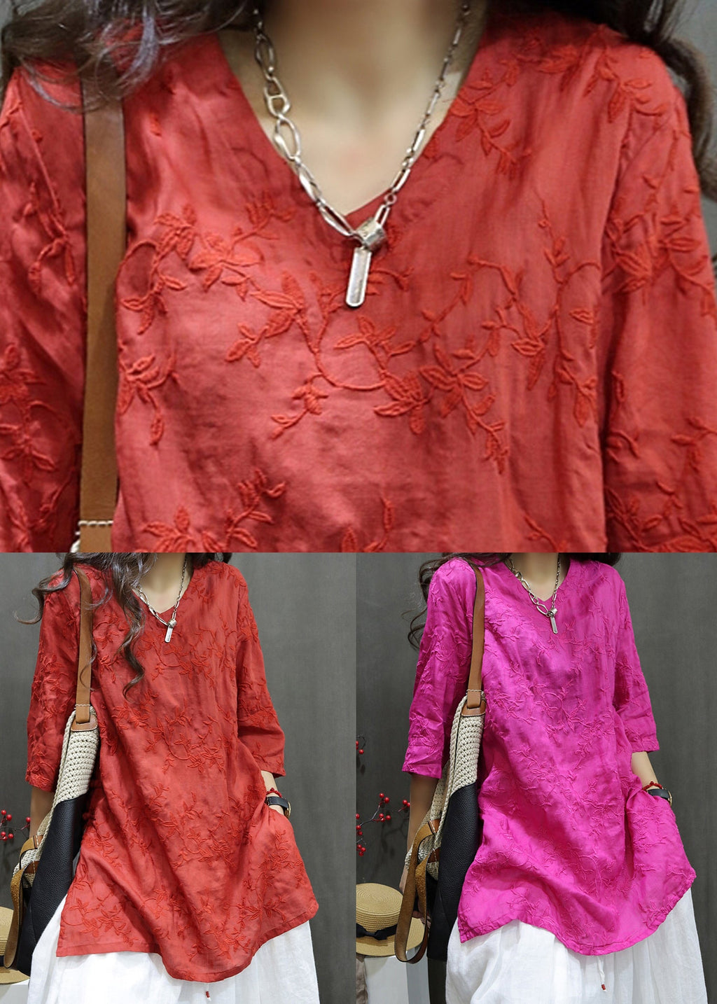Well Tailored Blouse with a Graceful Silhouette