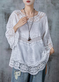 Classic Vintage Blouse with a Flattering Fit