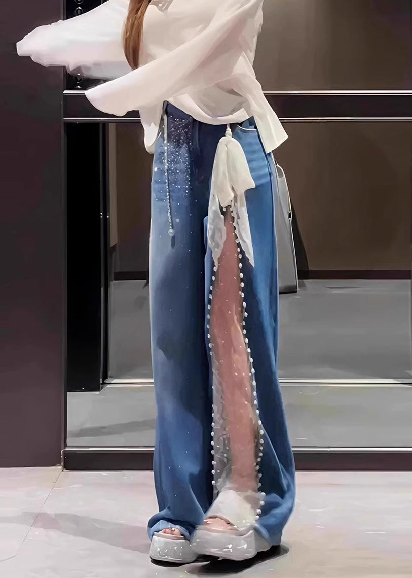 A Vintage Style Pants with Delicate Timeless Details