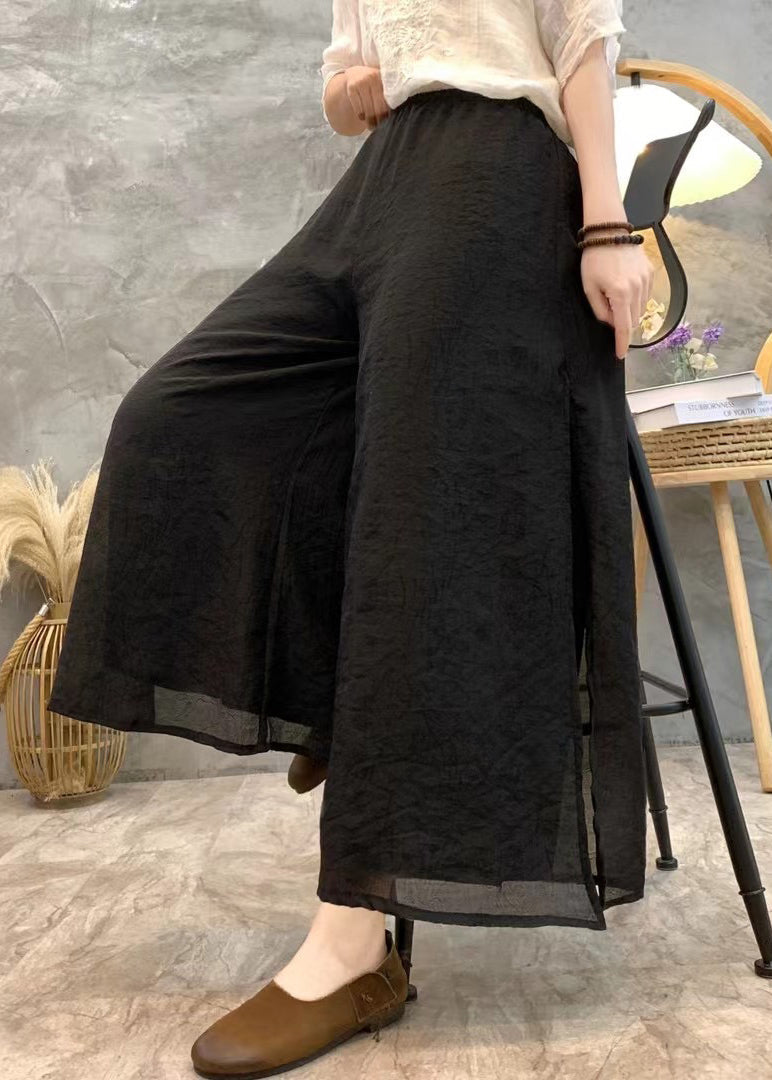 A Vintage Style Pants with Delicate Timeless Details