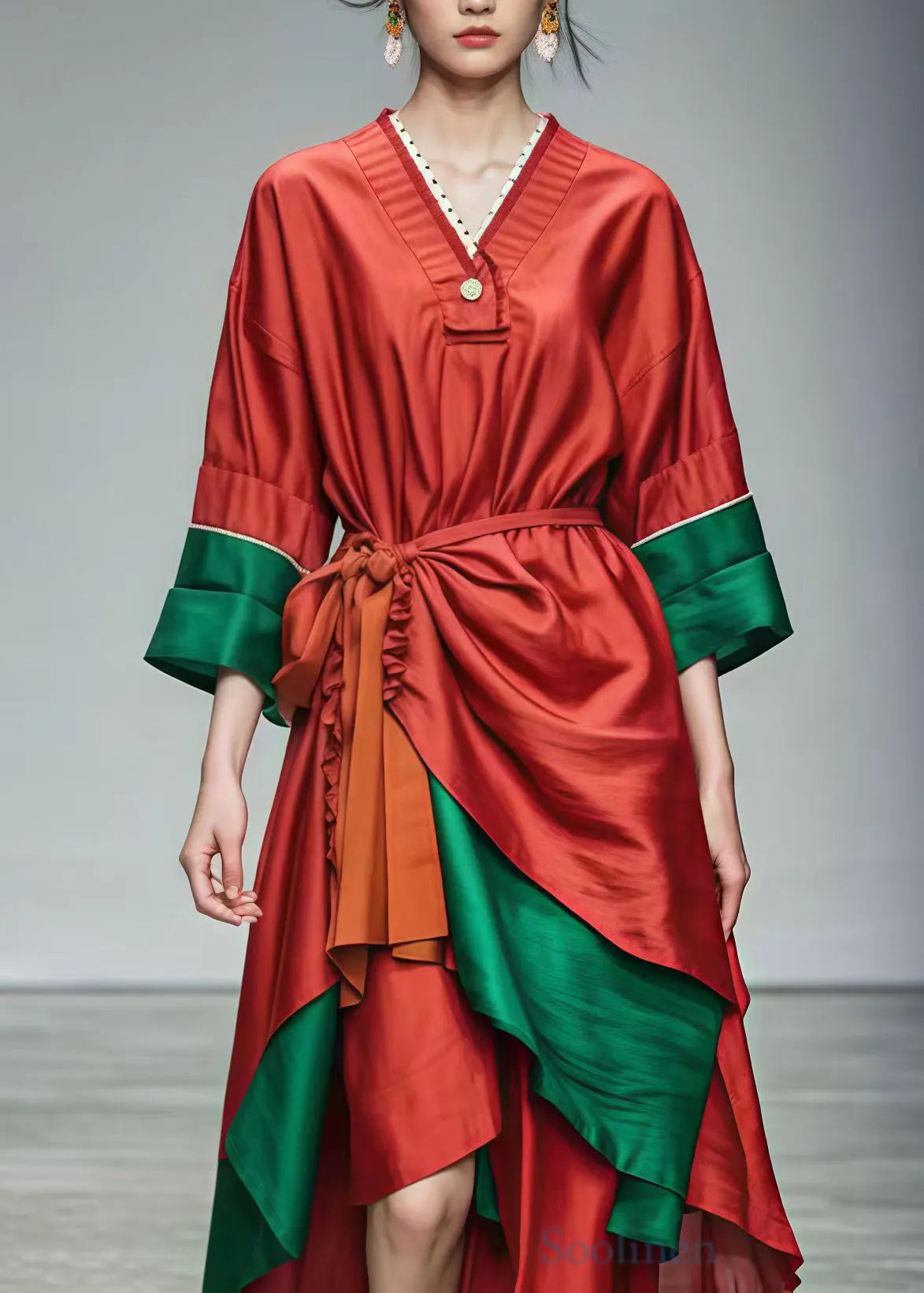 Elegantly Styled Dress for Everyday Wear