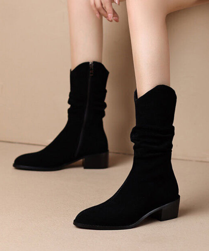 Classic Orthopedic Boots with Timeless Style