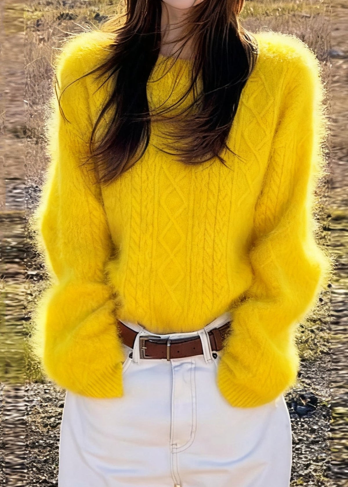 Beautifully Finished Sweater in a Timeless Design
