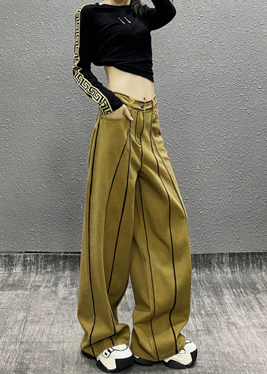 A Vintage Style Pants with Delicate Timeless Details