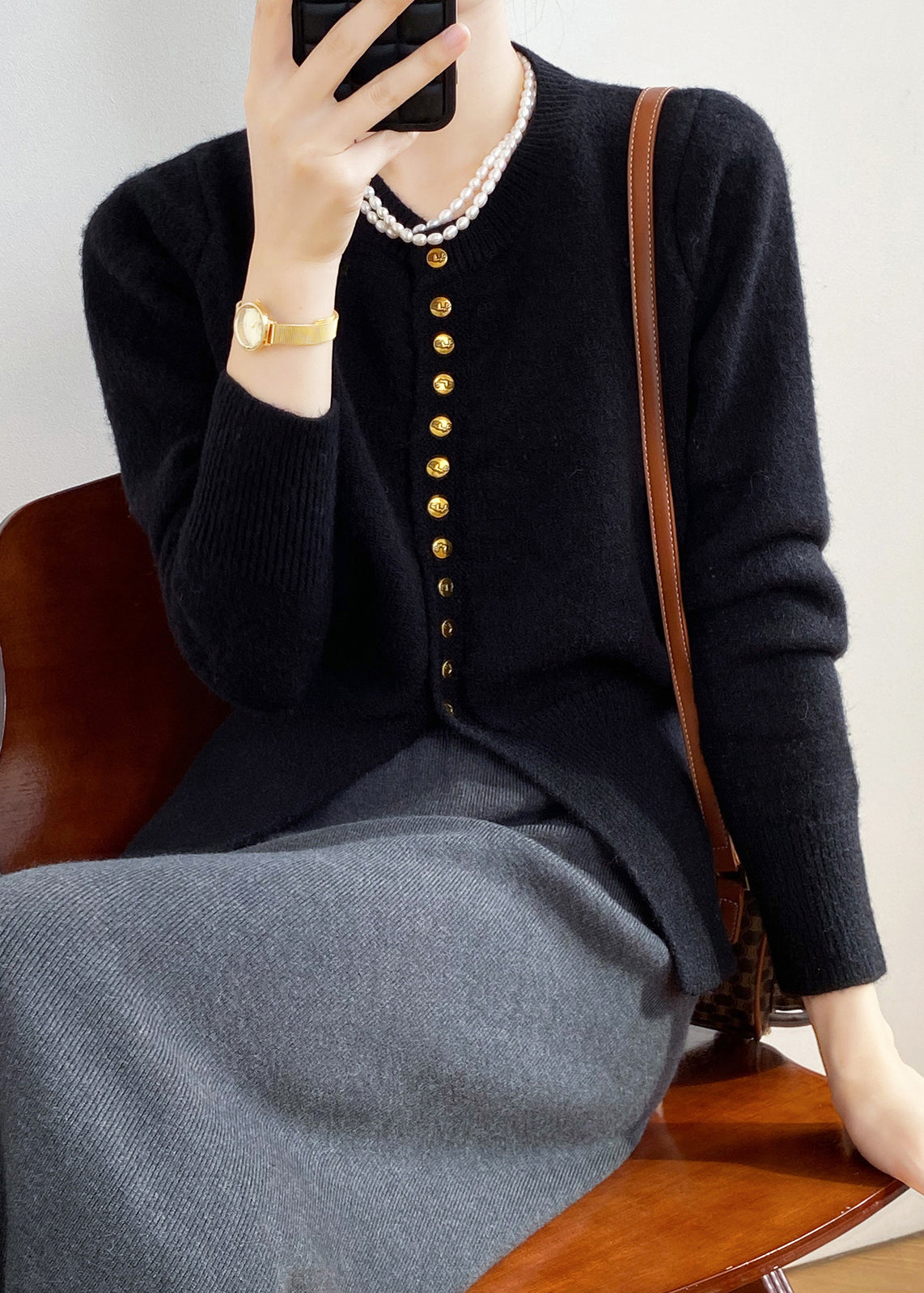 Sophisticated Cardigan with a Clean Classic Look