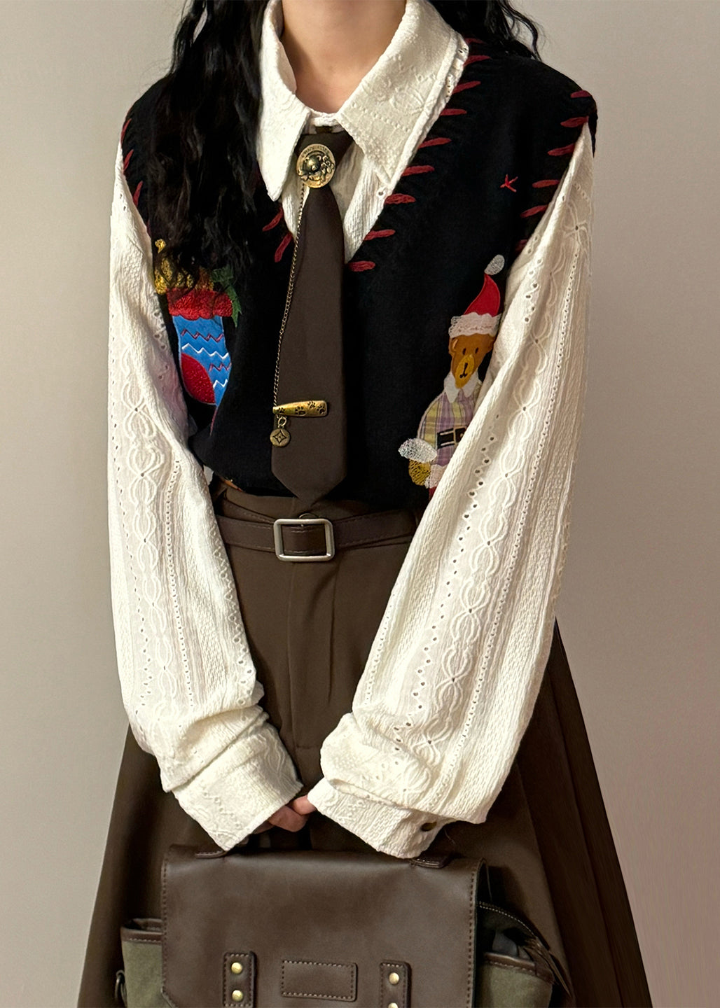 A Vintage Style Coat with Delicate Timeless Details