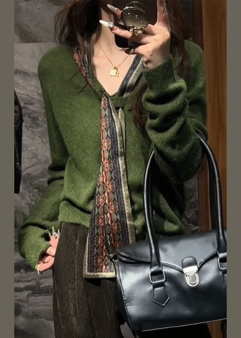 Vintage Inspired Sweater with a Contemporary Edge