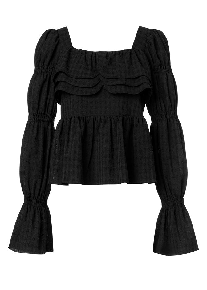 A Vintage Style Top with Delicate Timeless Details