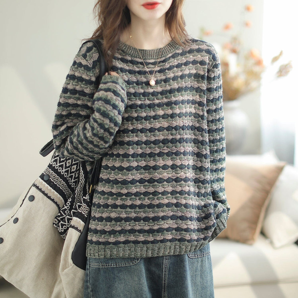 A Vintage Style Cardigan with Delicate Timeless Details