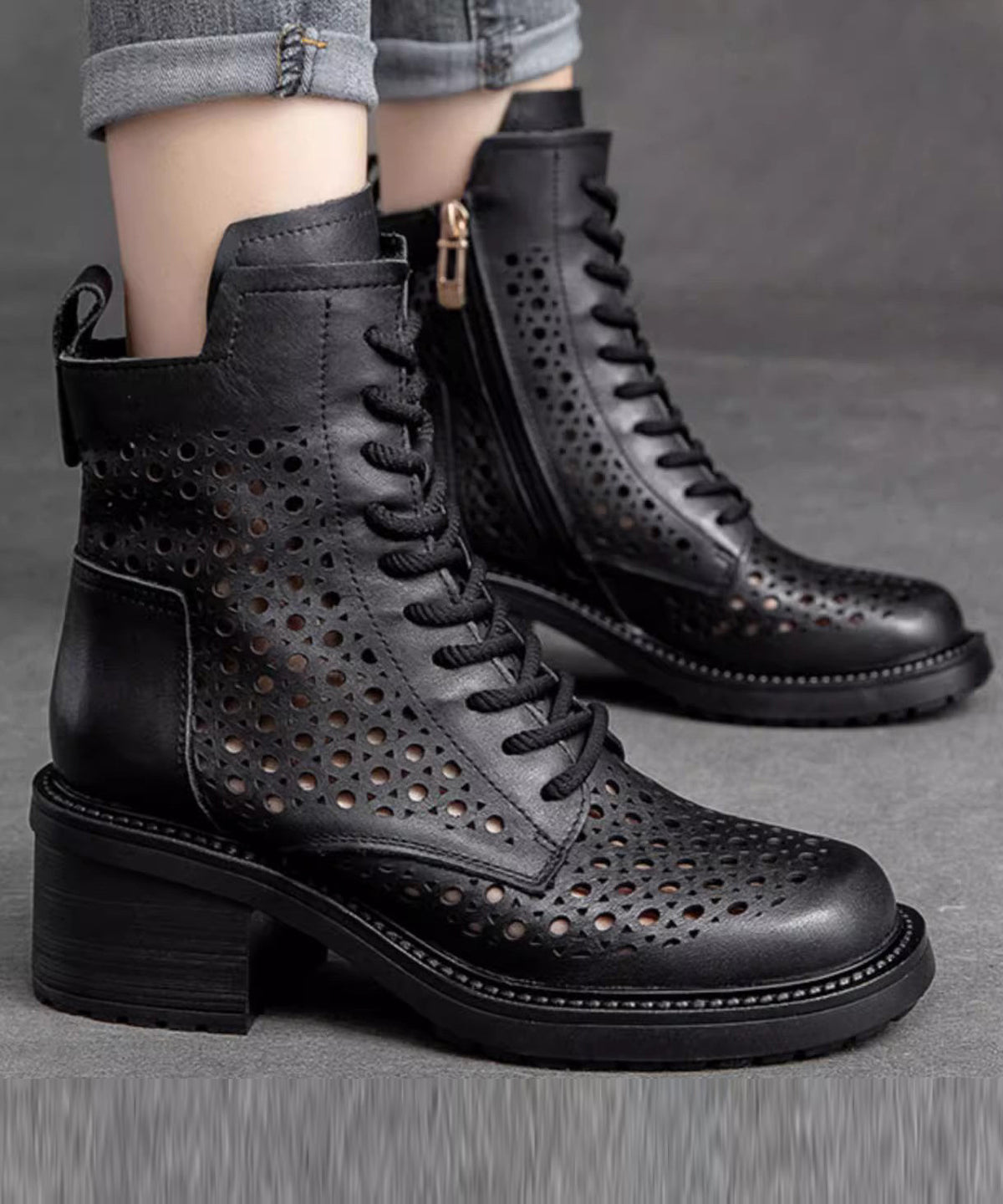 Chic Orthopedic Boots with Unique Design