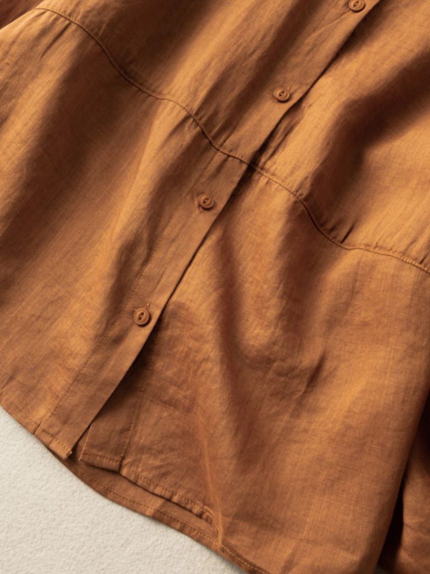 A Vintage Style Shirt with Delicate Timeless Details