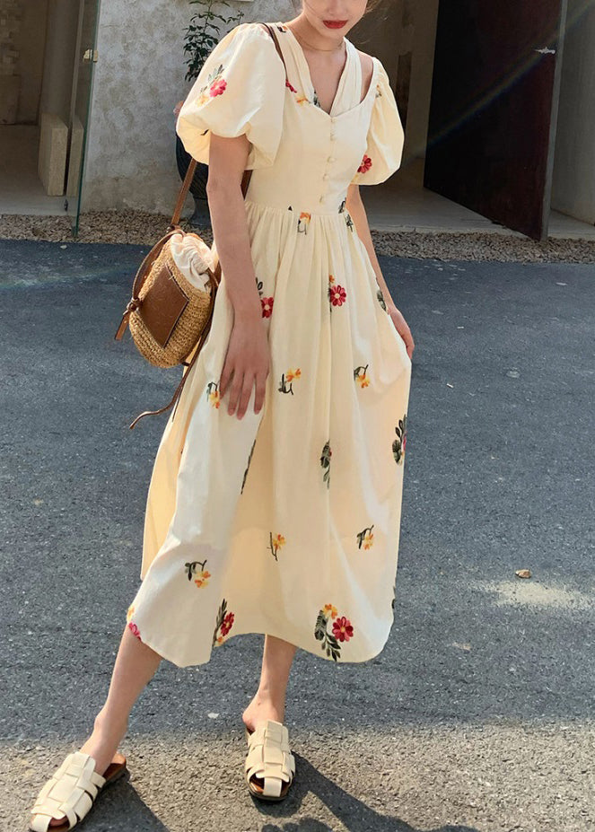 A Vintage Style Dress with Delicate Timeless Details