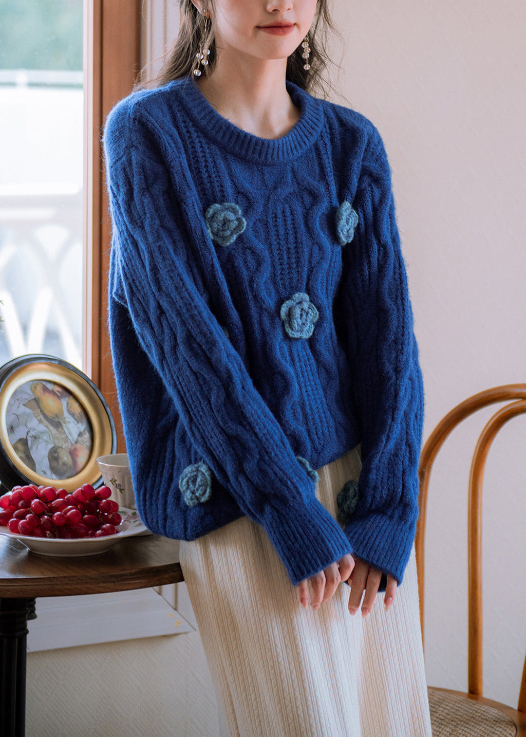 Beautifully Finished Sweater in a Timeless Design